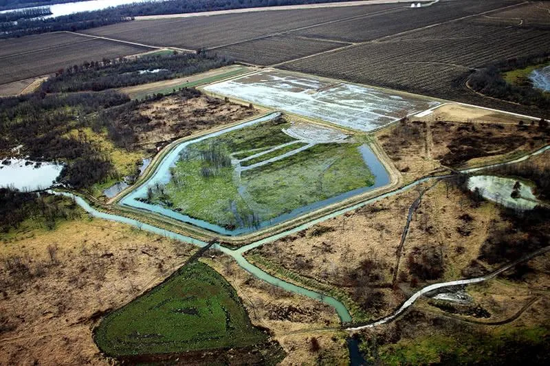 Ariel View of Gardner Camp