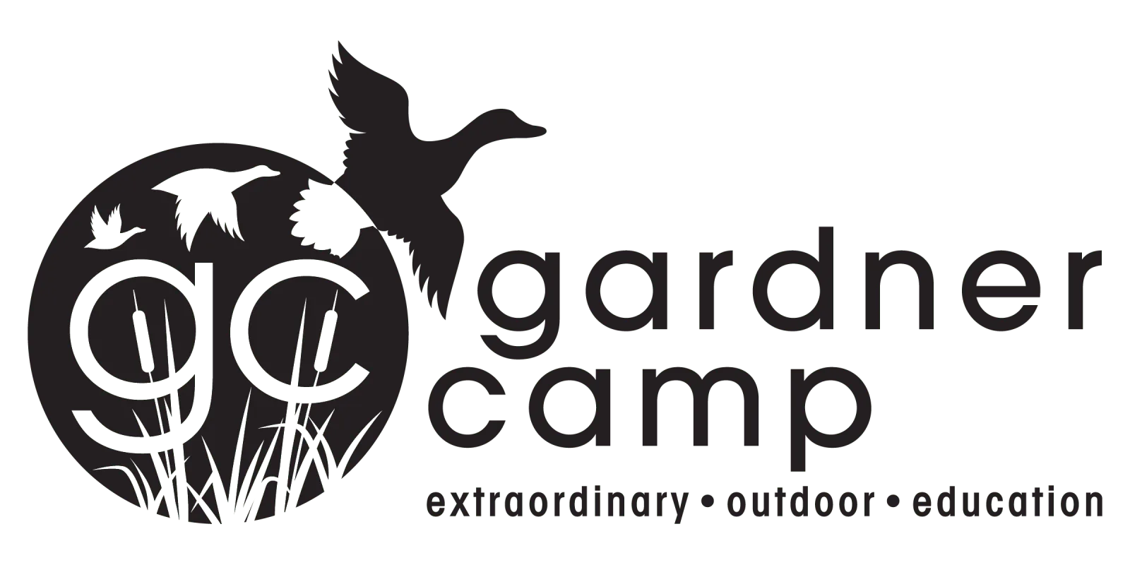 Gardner Camp Black Logo - PNG