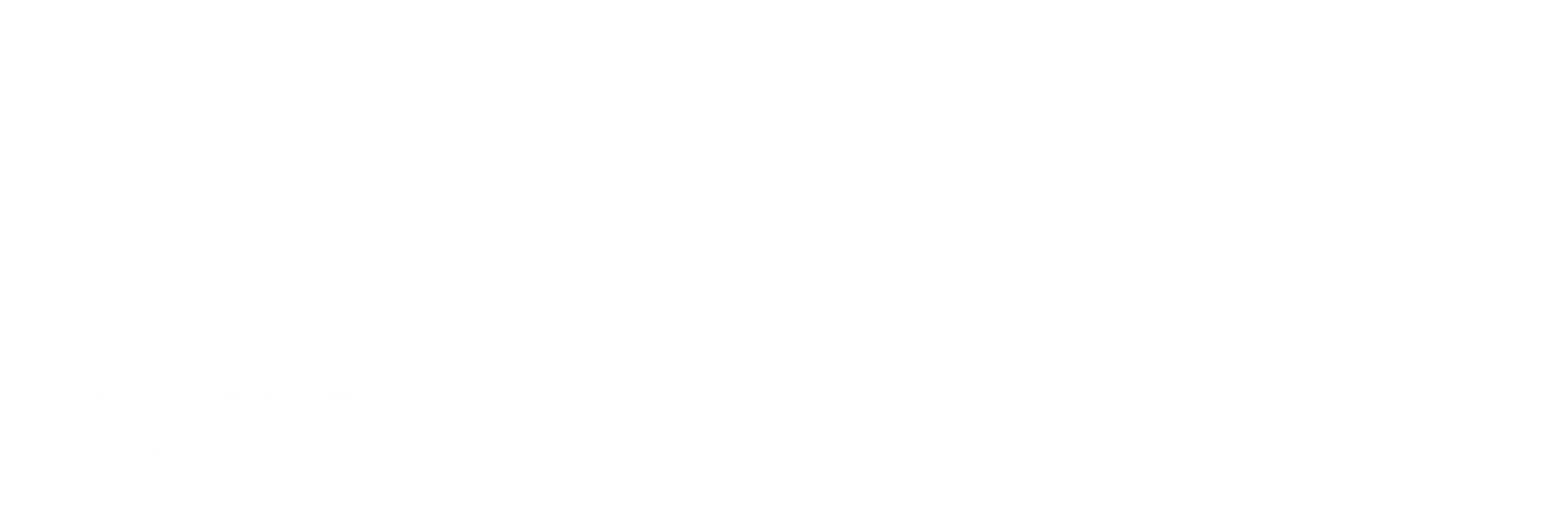 Gardner Camp White Logo
