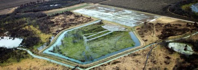 Levee and Canal System