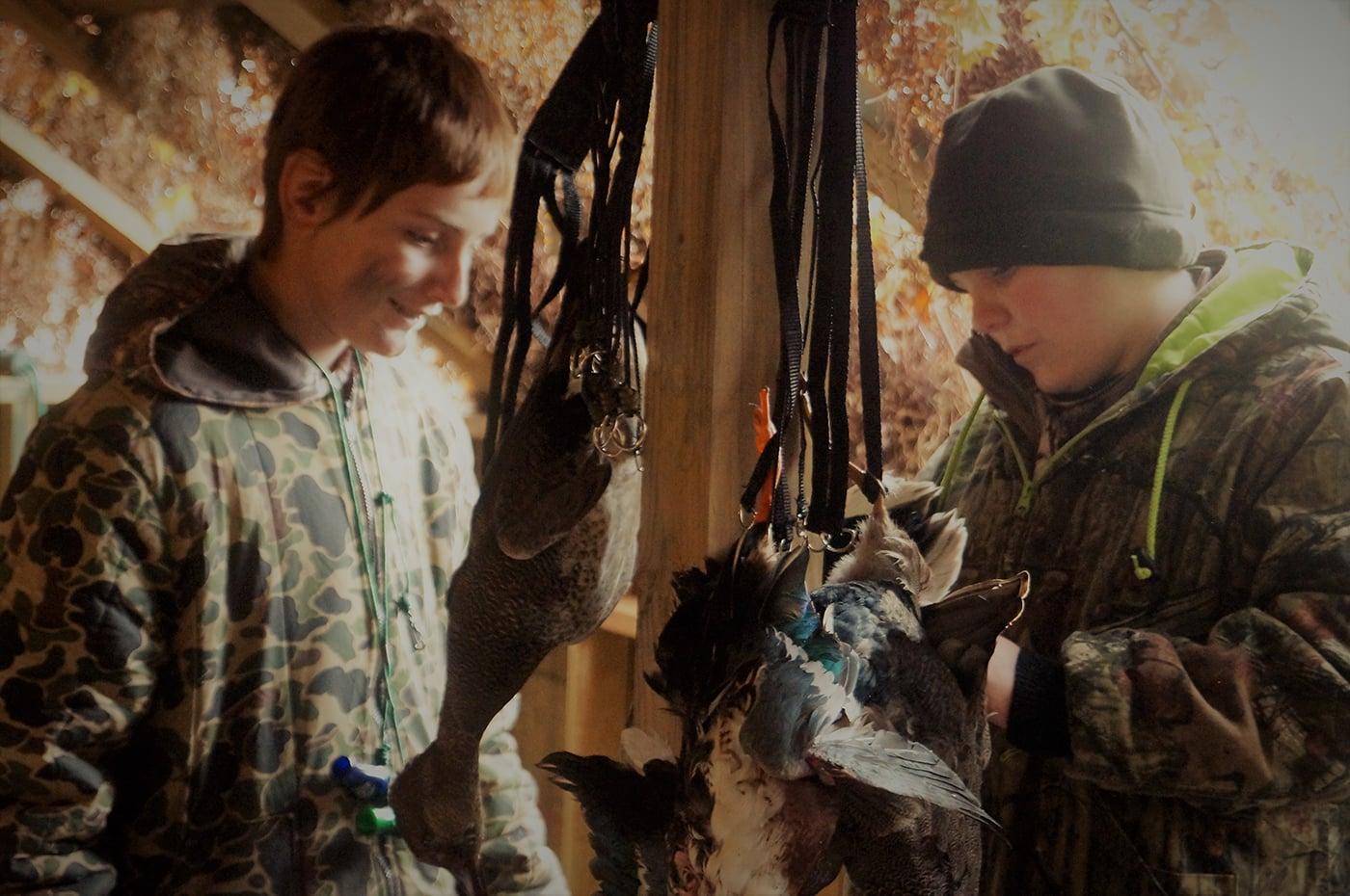 Waterfowl youth hunting